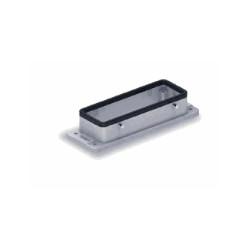 Embase encastrée 24B, Aluminium moulé sous pression, IP67, Sortie basse